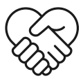 holding hands icon